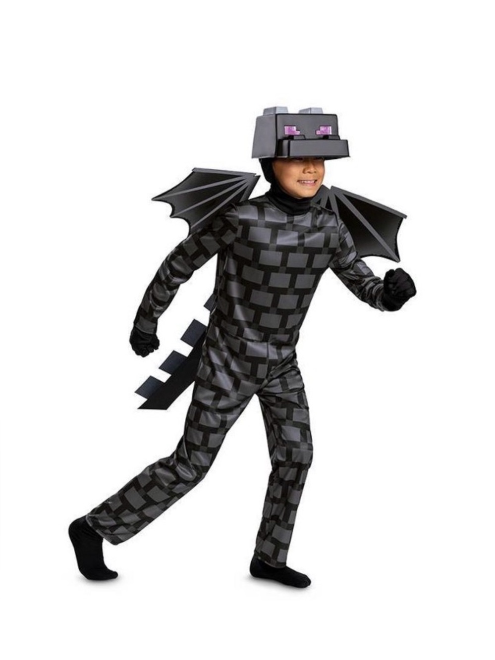 Minecraft Ender Dragon Costume for Children, Boys size M (8)